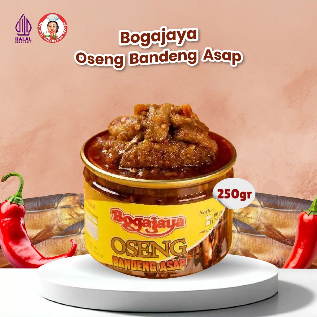 Bogajaya Oseng Bandeng Asap Khas Indonesia – Olahan Ikan Bandeng Premium Dipadu Sambal Tradisional