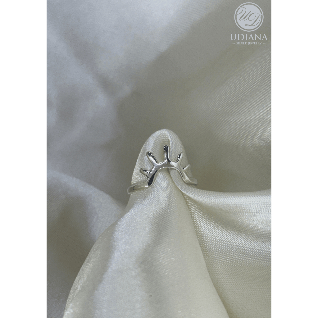 Cincin Silver 925 Sunburst – Handmade Bali