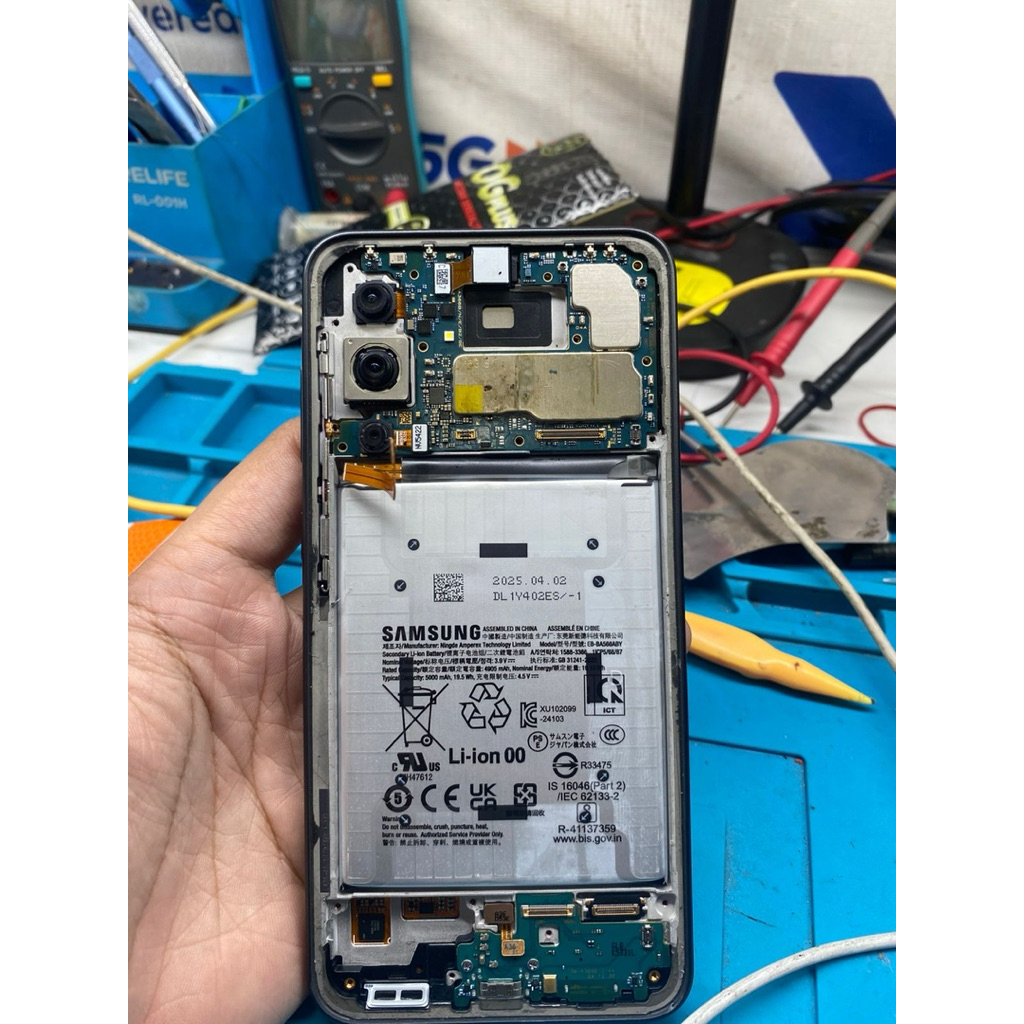 LCD+baterai Samsung a36 5g ori copotan