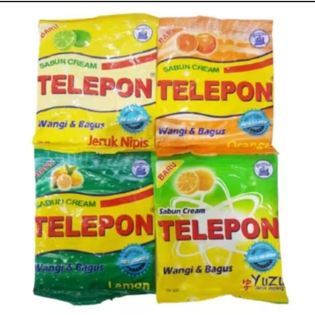Sabun Colek Telepon/Sabun Cream/Sabun Merk Telepon