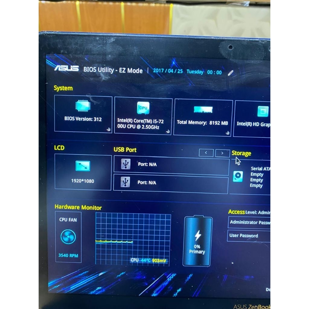 Asus ZenBook 3 Bahan Minus LCD take all 5 unit