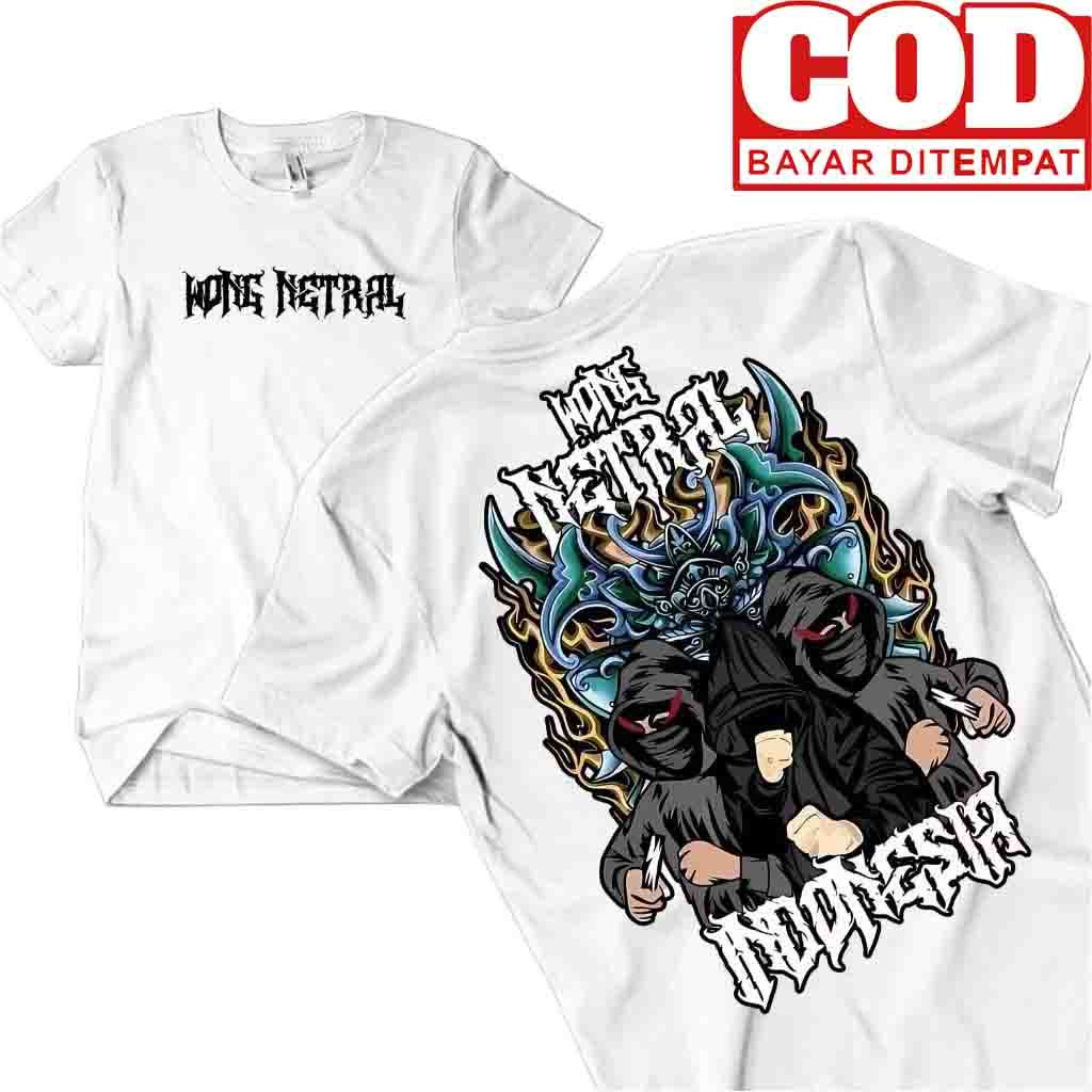 kaos wong netral Indonesia