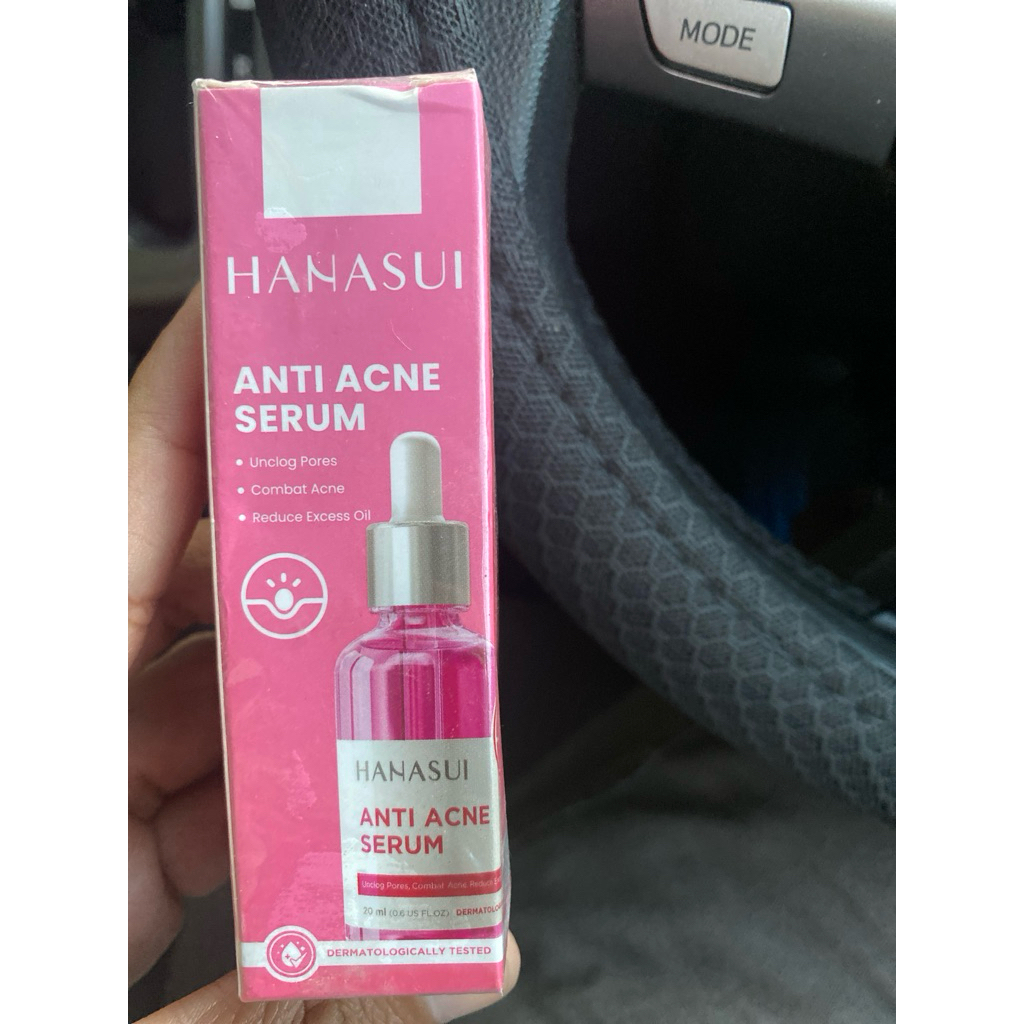 hanasui anti acne serum pink