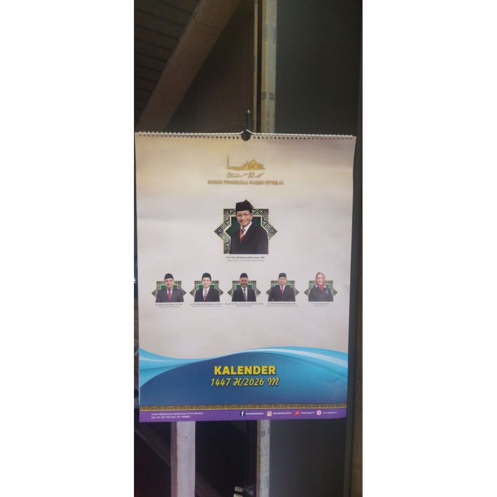 Kalender Masjid Istiqlal Terbaru 2026