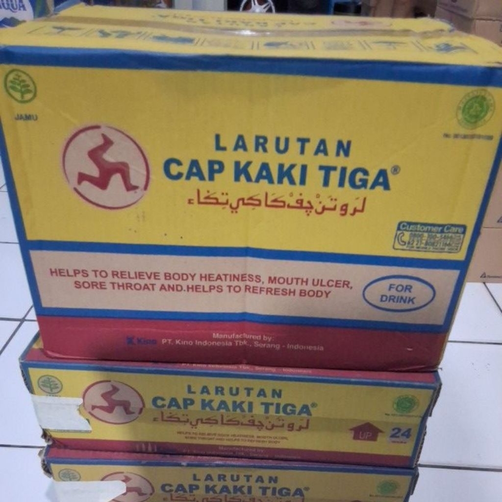 larutan cap kaki tiga