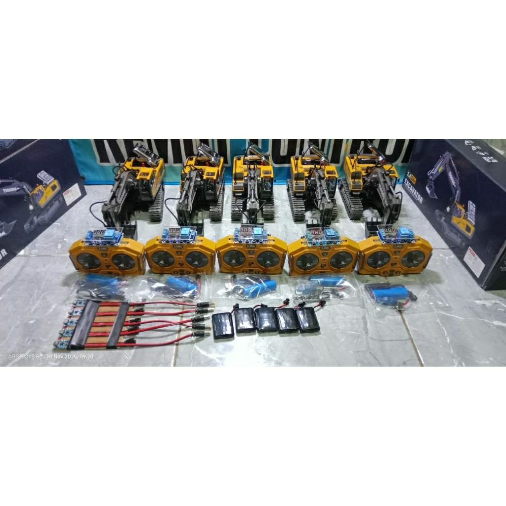 paket usaha exsavator yigong timer otomatis