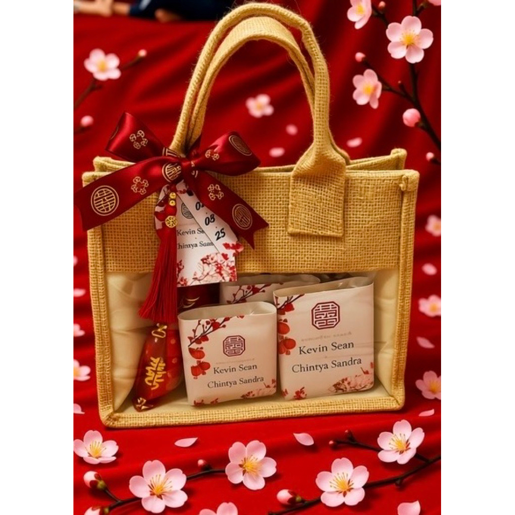 Hampers Sangjit Tingjing / Souvenir Sangjit / Hampers Tea Pai Lamaran