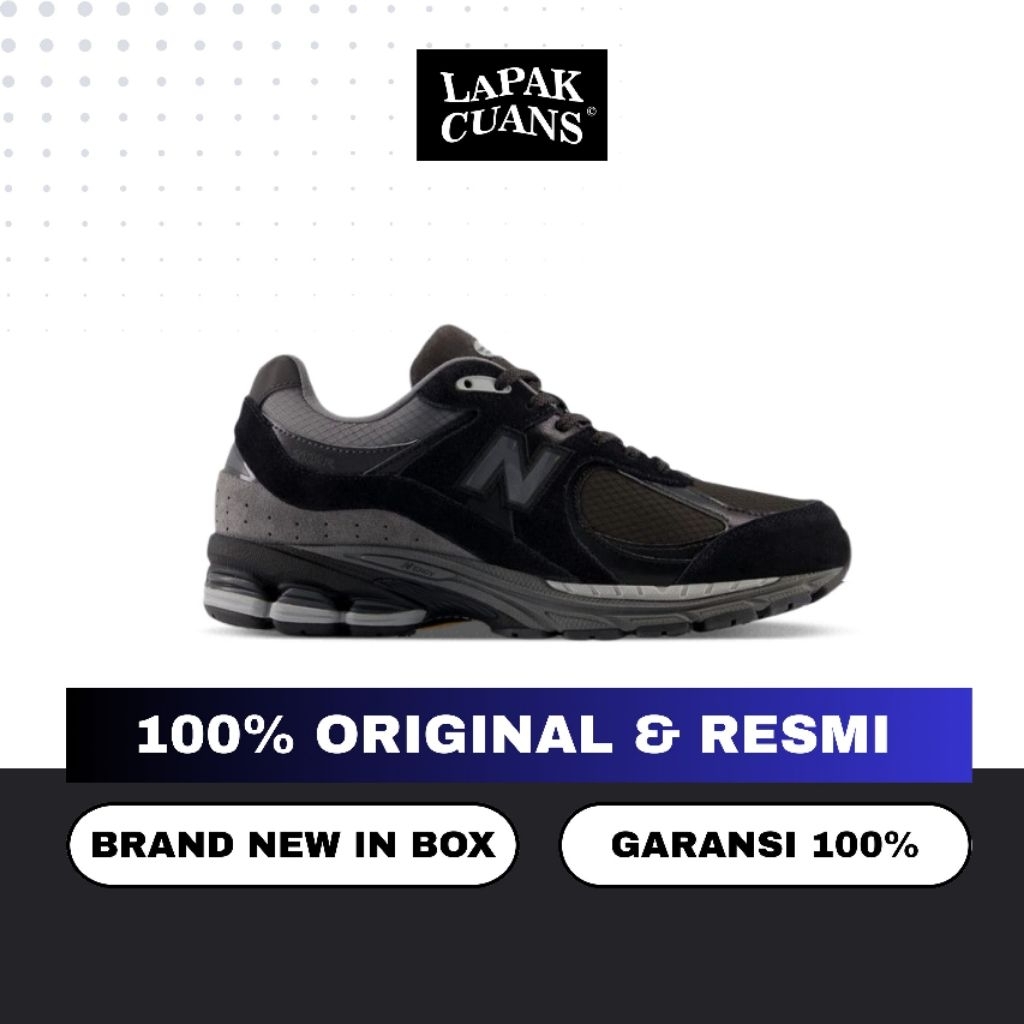 New Balance 2002R Ripstop Black Grey