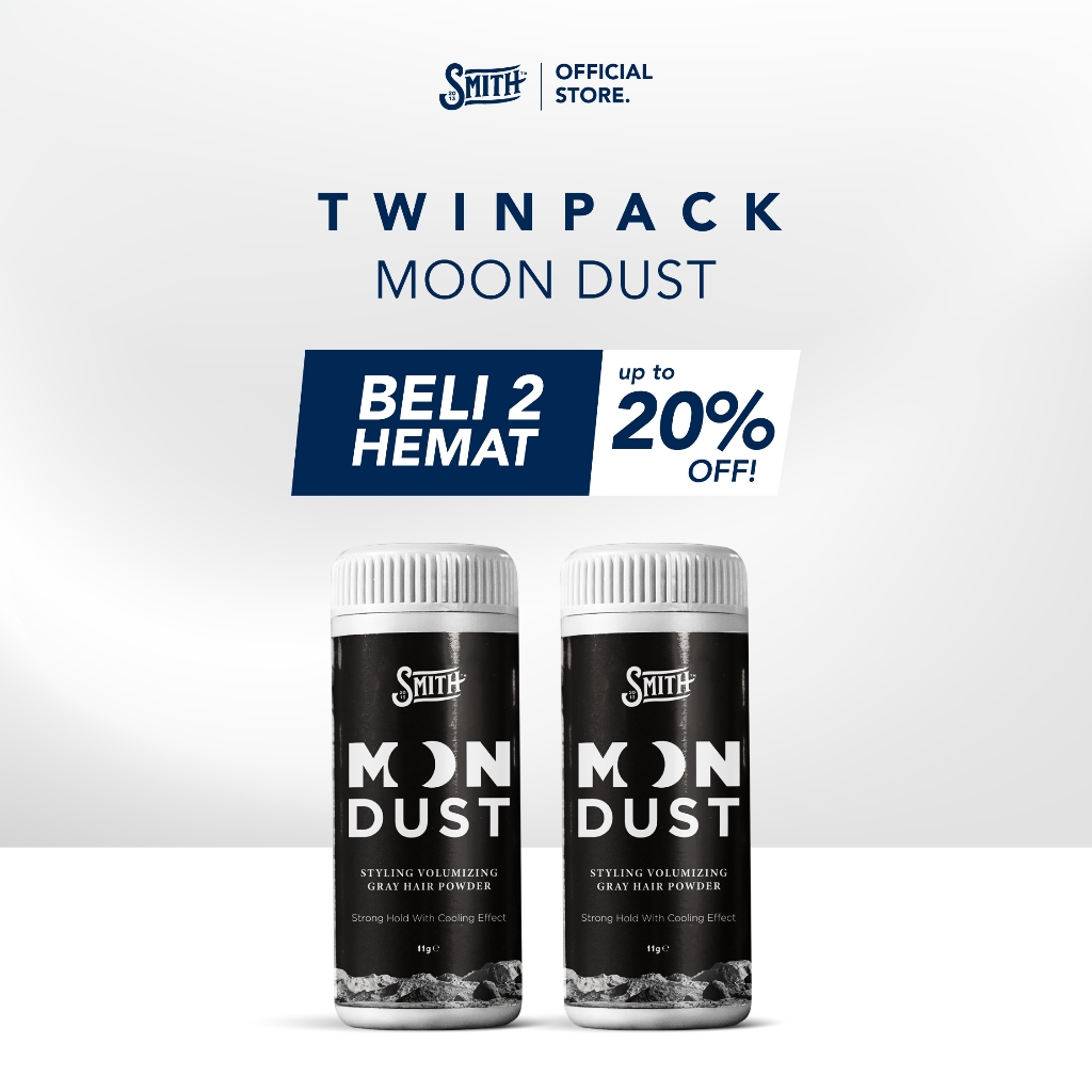 Smith Men Supply - 2 Moon Dust/ Hair Powder / Pomade Bubuk