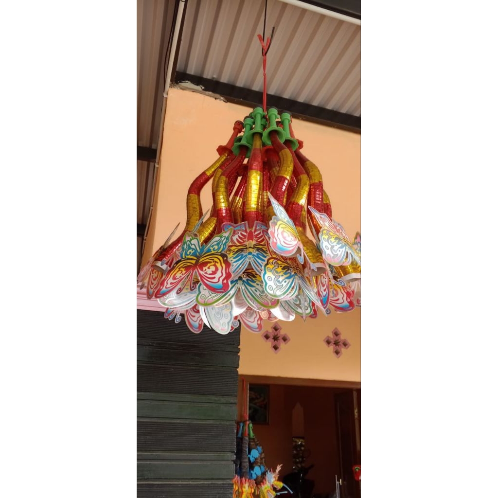 Terompet Naga Terompet kupu-kupu Terompet anak anak Terompet tahun baru isi [10pcs]