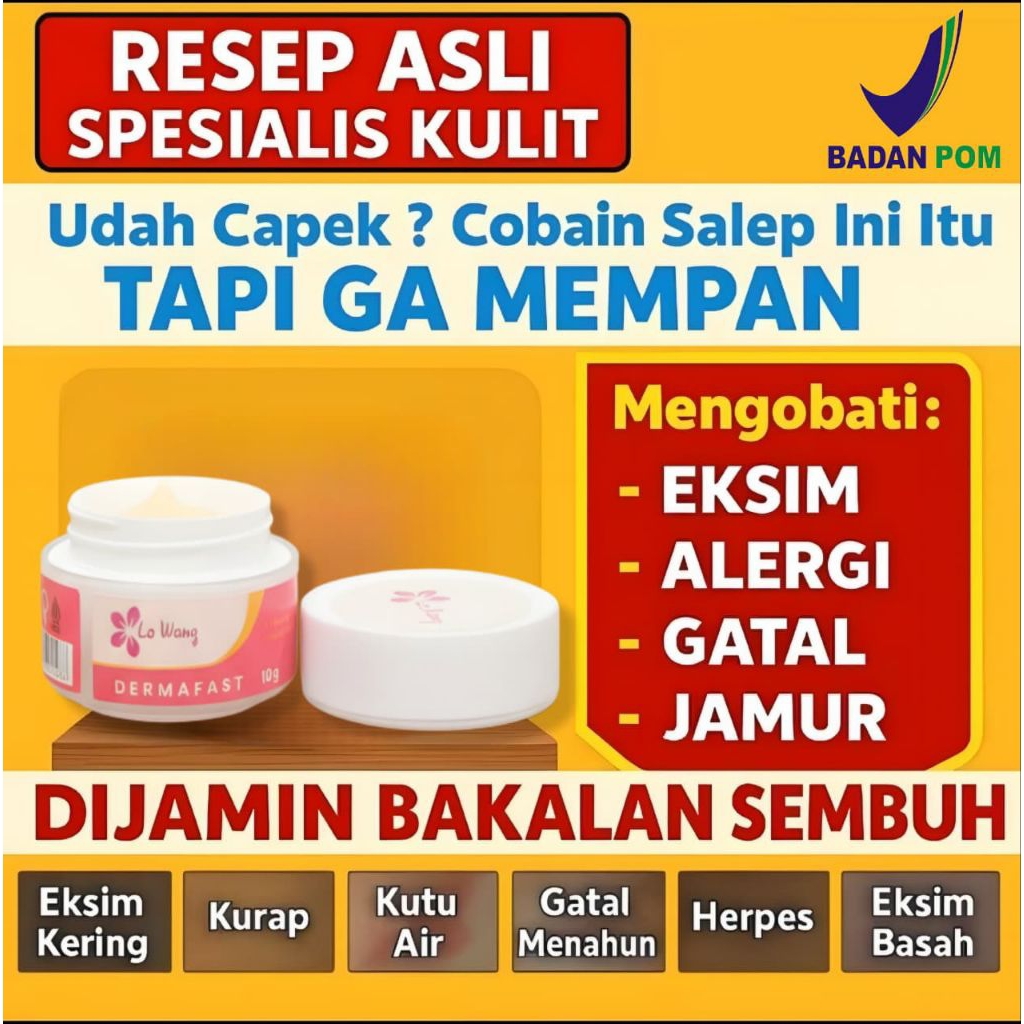 COD LO - WANG OBAT EKSIM BASAH EKSIM KERING EKSIM MENAHUN JAMUR KULIT JAMUR KULIT PALING AMPUH RACIK