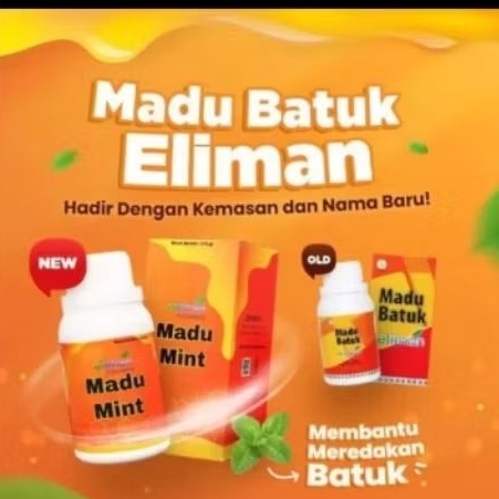 Madu Batuk Mint Eliman