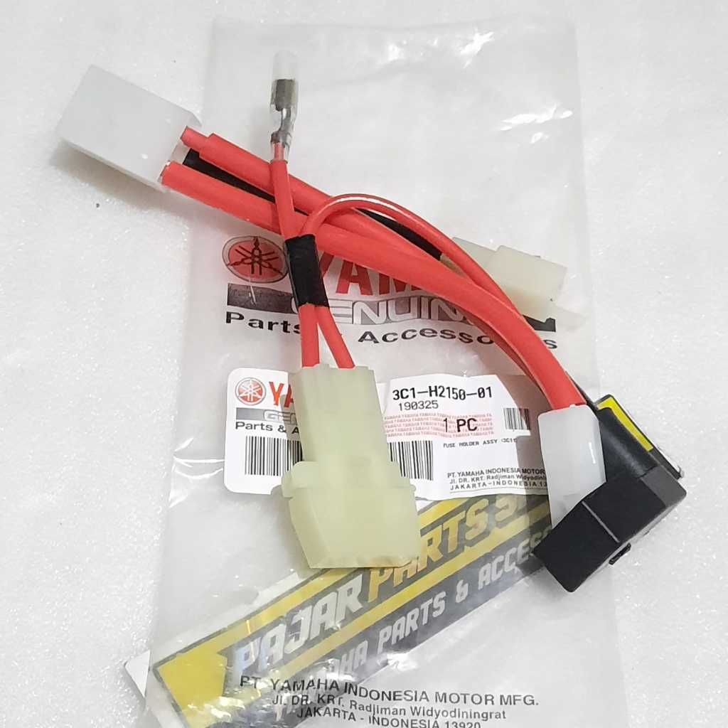 KABEL AKI RUMAH SIKRING VIXION OLD FUSE HOLDER ASSY ASLI ORI YAMAHA 3C1-H2150-01