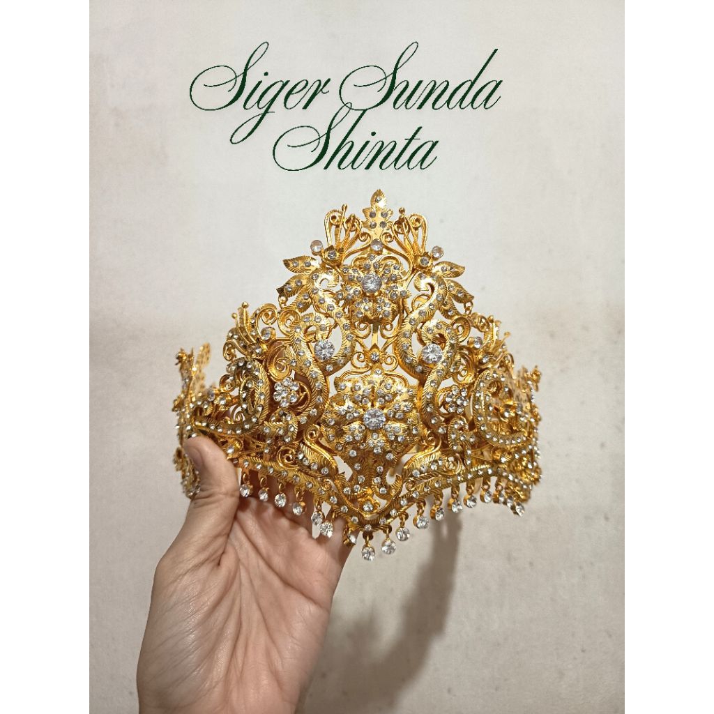Siger Sunda Shinta | Diamond Tanam Gold Tebal Tinggi