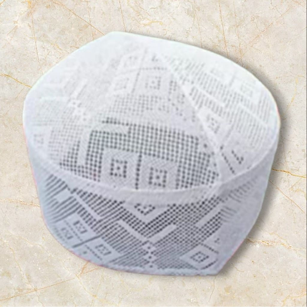 PECI ANAK LAKI LAKI/KOPIAH JARING PREMIUM/HITAM DAN PUTIH