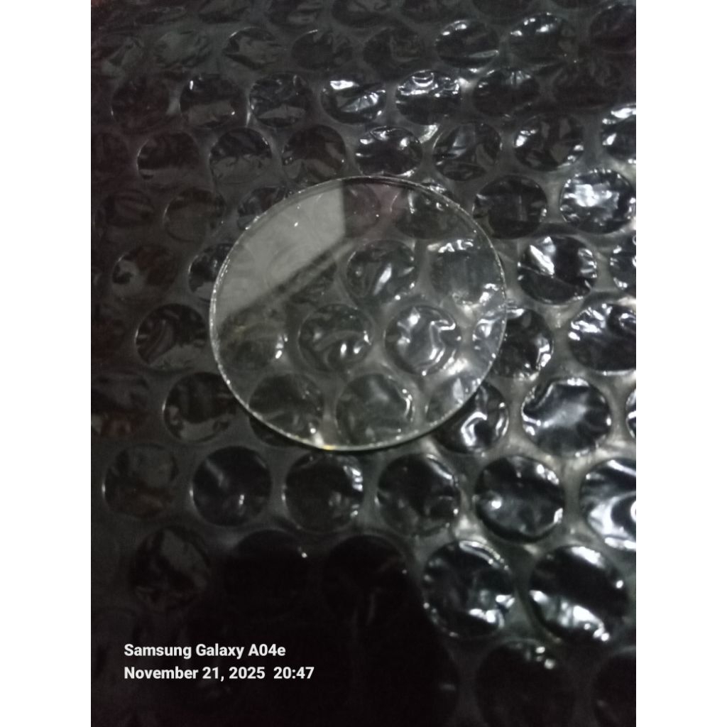 Kaca Polos Bening lingkaran Diameter 4,2Cm tebal kaca 2Mm