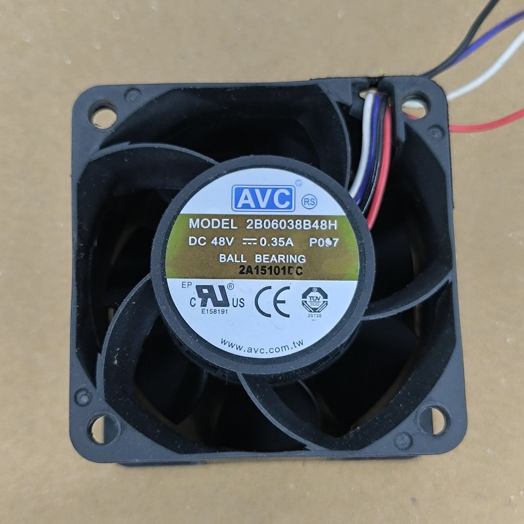 Kipas Fan High Speed 6cm 48v DC 0.35A Merk Avc