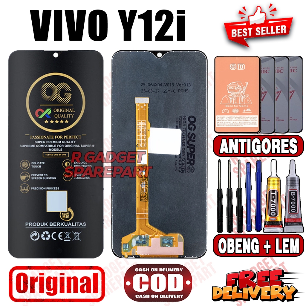 Lcd Touchscreen VIVO Y12i Original OG SUPER Fullset