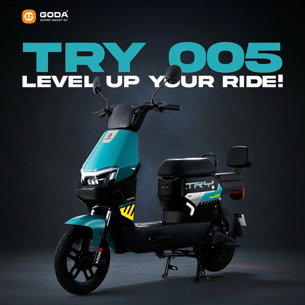 GODA TRY GD-005 NEW SEPEDA LISTRIK TERBARU DARI GODA Gd005