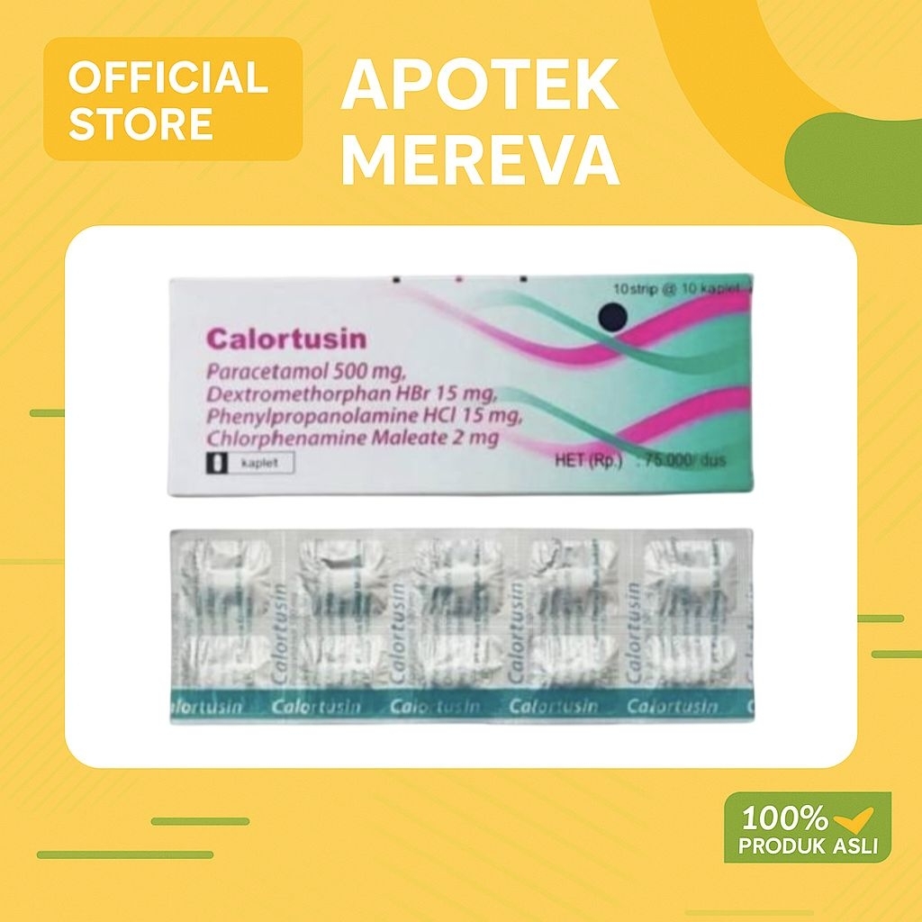 CALORTUSIN BOX 10 STRIP @ 100 TABLET