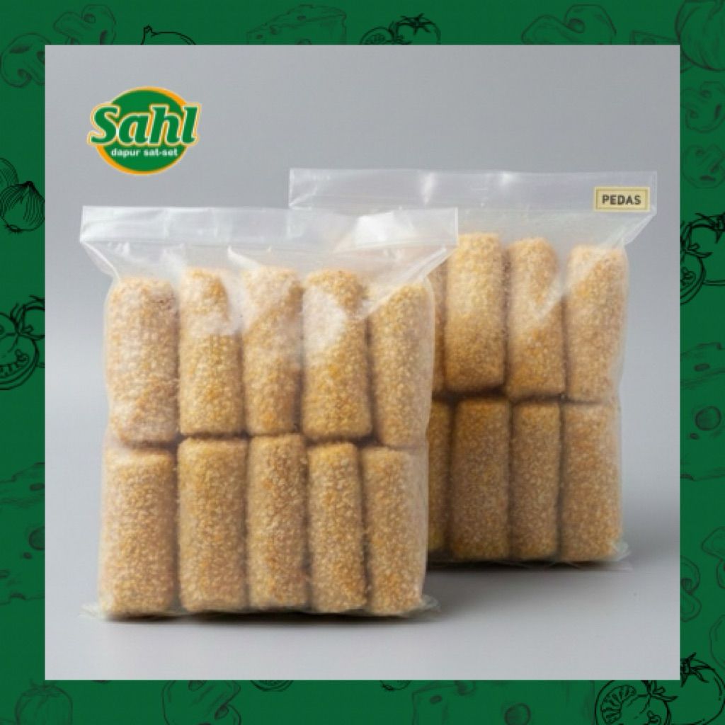 FROZEN / Risol Crab Mentai isi 5 / Mayo (Pedas & Ori) Isi 10 / Ayam Suwir Isi 5 / By Sahl Dapur Sat-