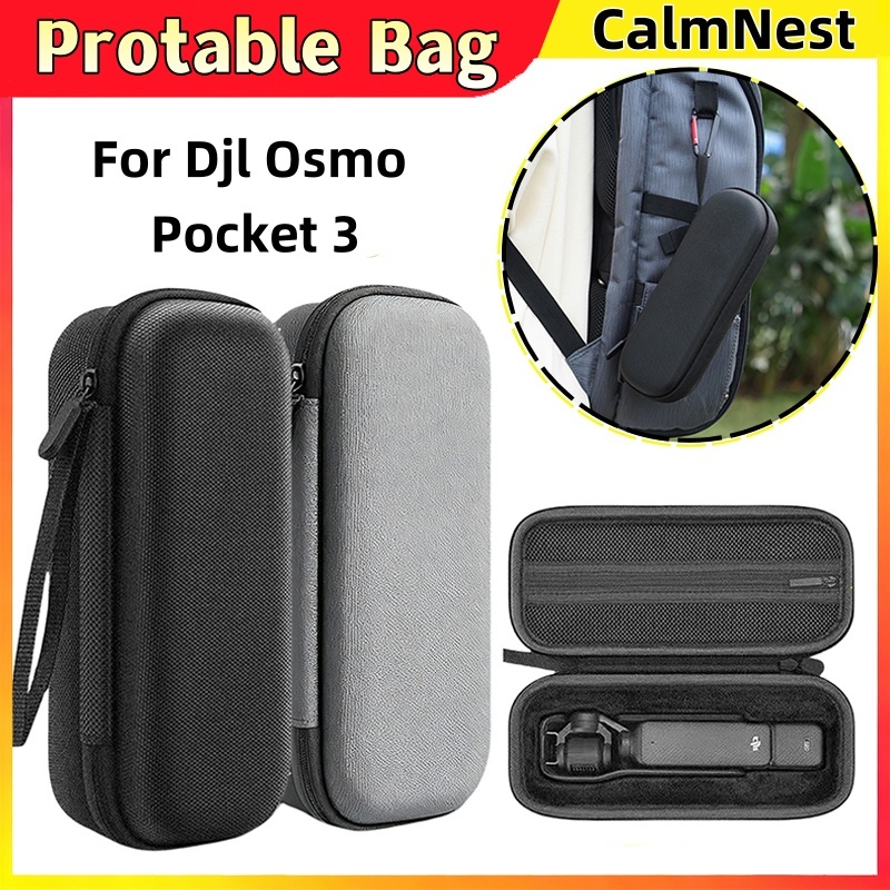 DJI Pocket 3 Tas Penyimpanan Portabel - Kotak Aksesoris DJI Khusus, Tas untuk DJI Pocket 3 Aksesoris
