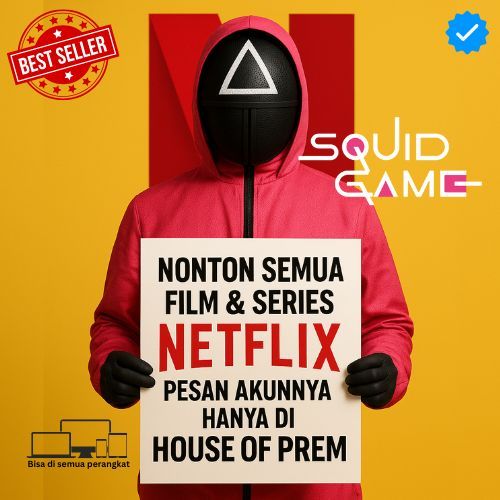Netflix 1 Bulan – Kirim Via Chat, Instan & Aman