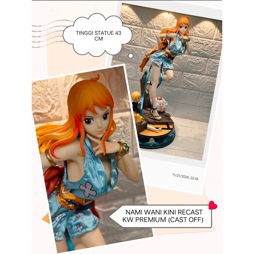 NAMI WANO KUNI ONE PIECE 43 CM CAST OFF FIGURE
