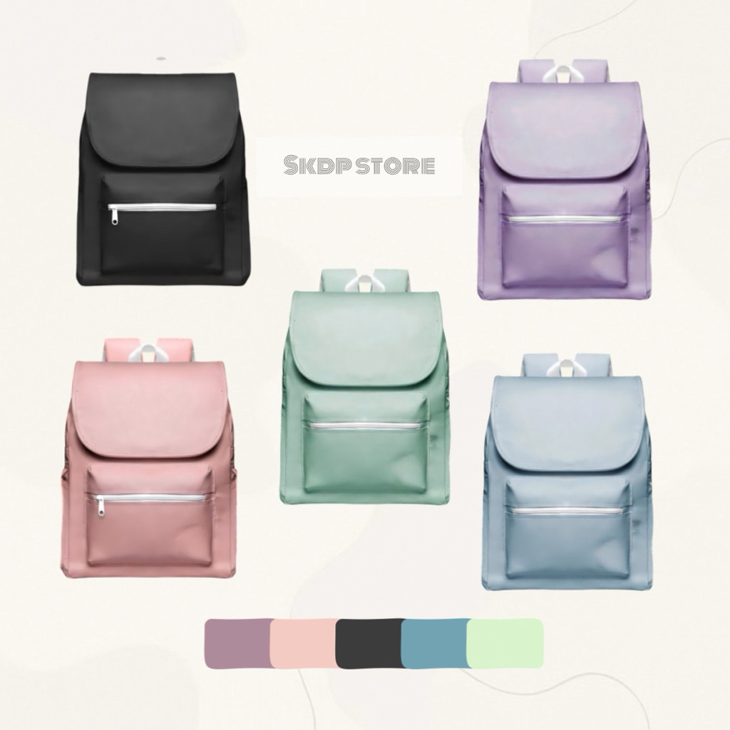 tas ransel leather backpack wanita - tas backpack kulit wanita