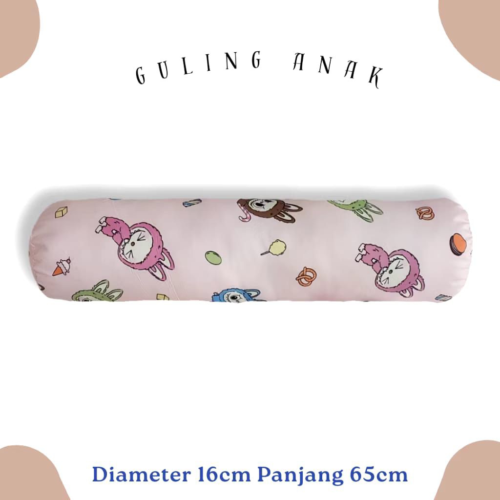 Guling Anak Laki Laki Dan Perempuan Usia Balita Karakter labubu