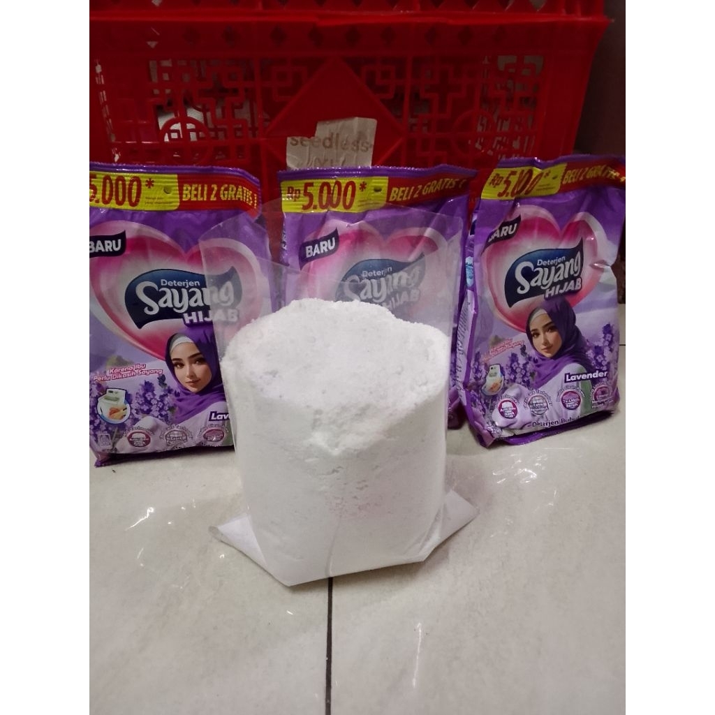 Deterjen Bubuk sayang curah 1kg ASLI DETERJEN SAYANG