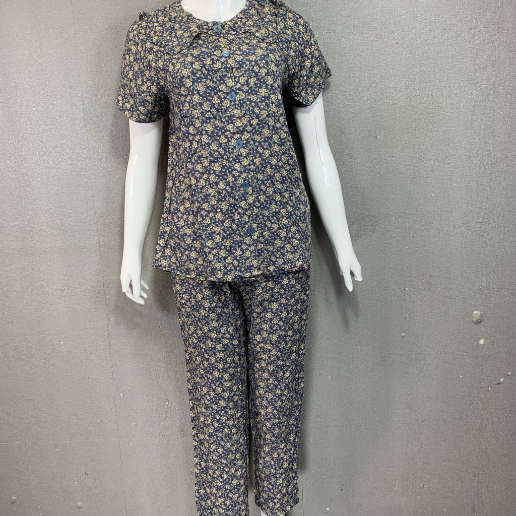 Sielie - Stelan ABG Rayon Sielie Cp Lengan 3/4 | Baju Tidur Sielie