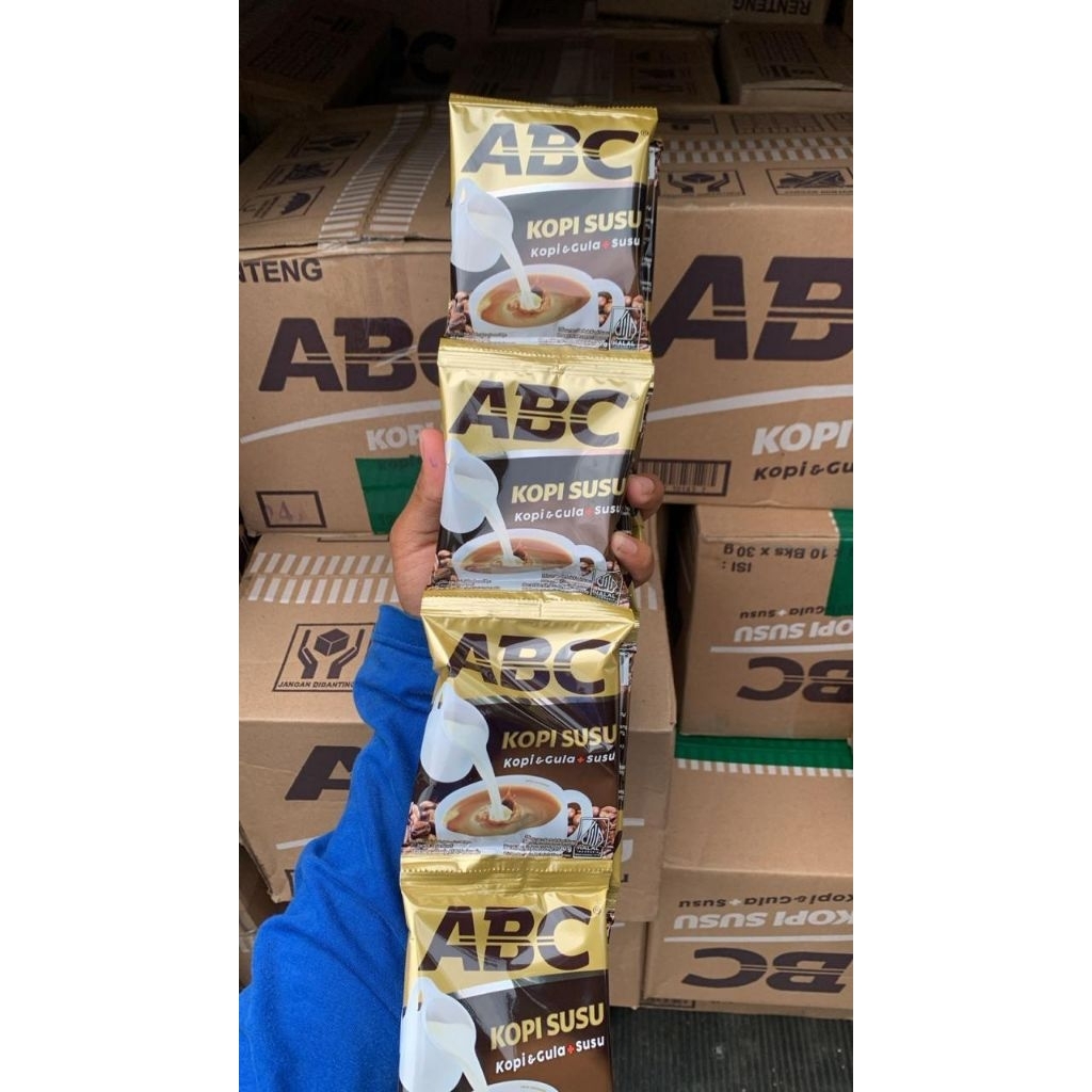 Kopi ABC renceng/dus 12renceng