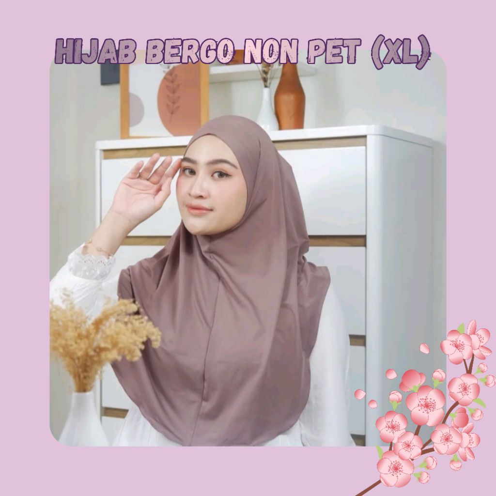 Hijab (Jersey Premium) non pet jumbo (XL)