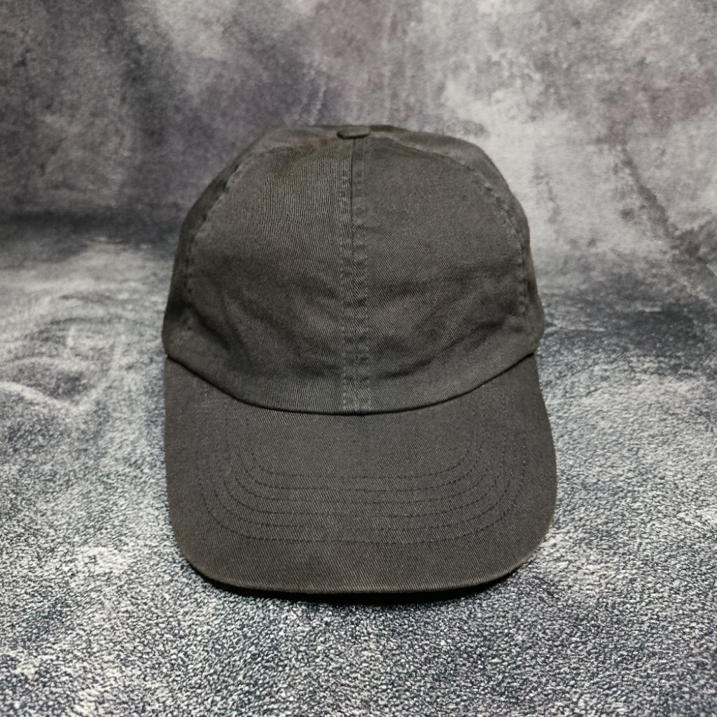 Digidegu Topi UNIQLO UV Protection - Abu Gelap - Simple Cap