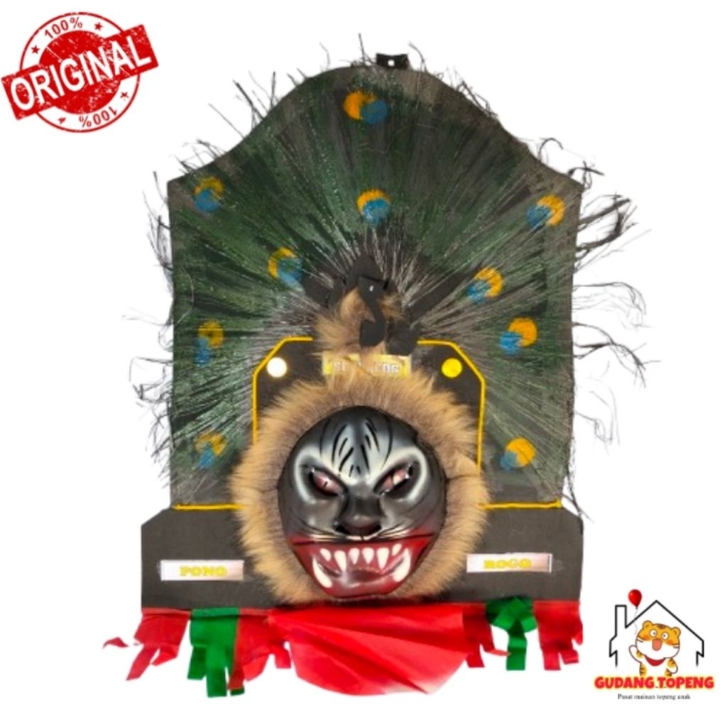 Topeng Reog Ponorogo Asli Anak anak
