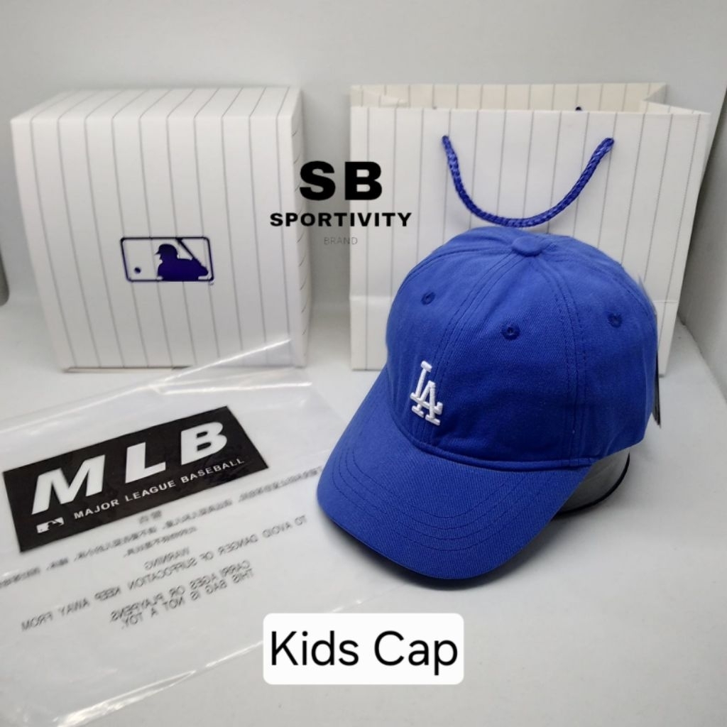 S-513 Topi Baseball Kids MLB LA S Vintage Blue