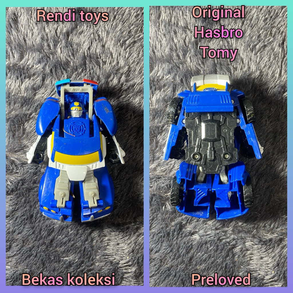 Hasbro Transformers Rescue Bots Academy Chase the Police-Bot Original Hasbro | Bekas Koleksi | Rendi
