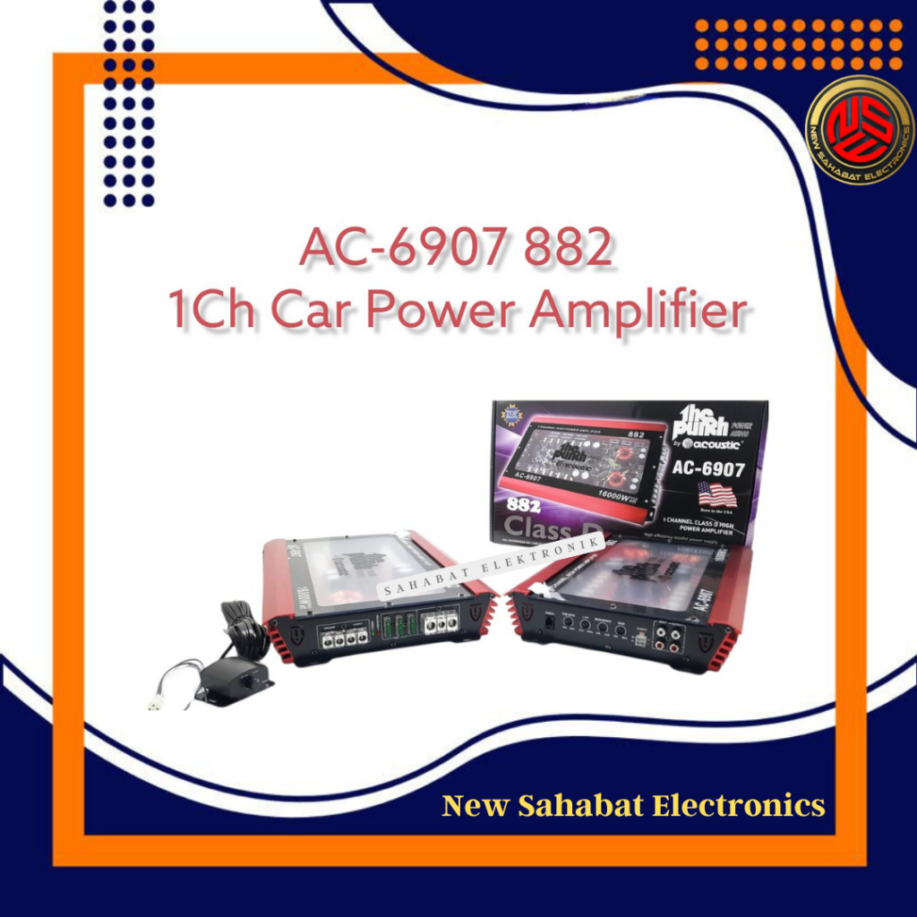 Power Amplifier monoblock Acoustic 882