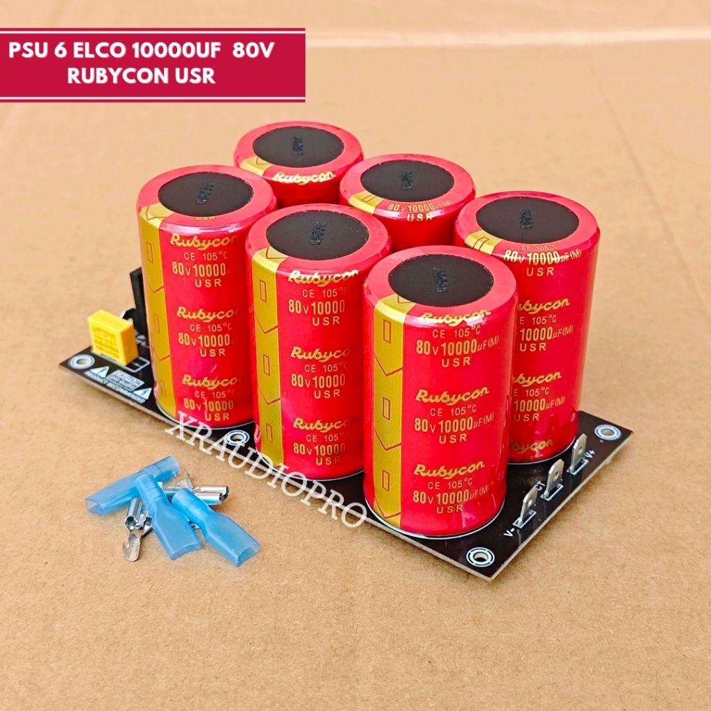 PSU elco Rubycon USR 10000uf 80v