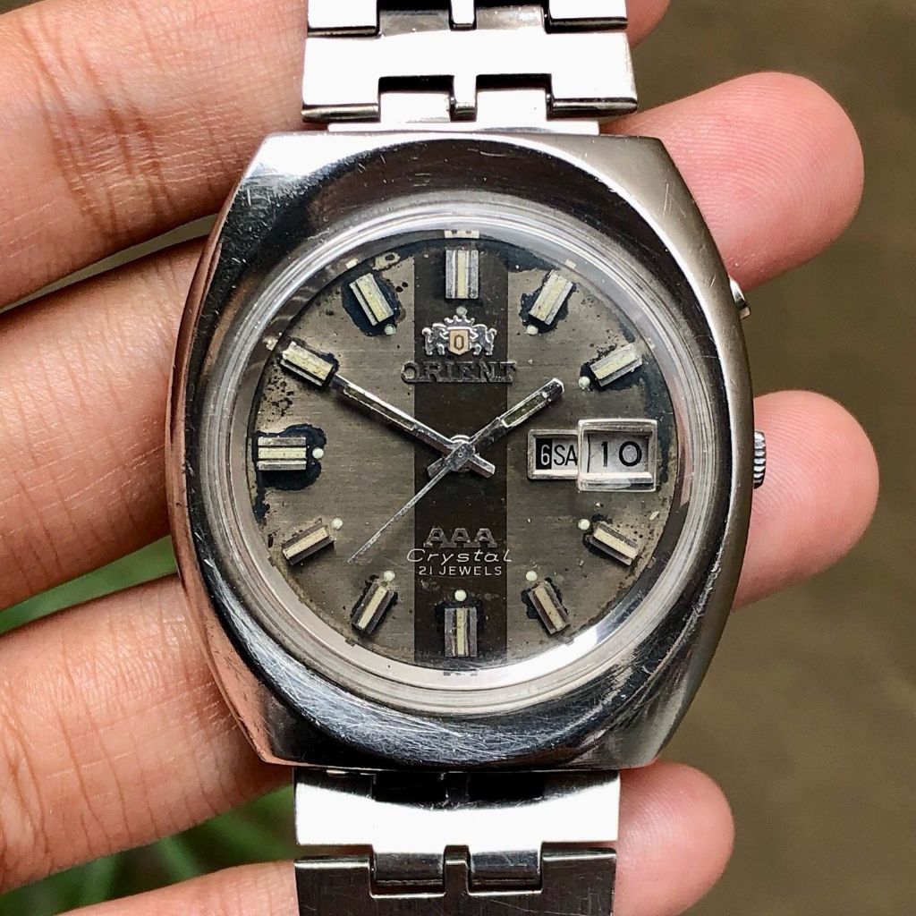 Orient AAA Crystal 21Jewels Daydate