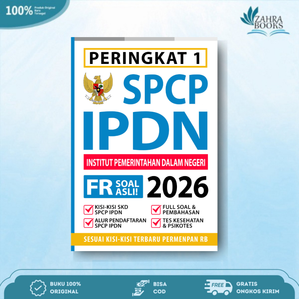Buku Peringkat 1 SPCP IPDN 2026 - Media Eduka