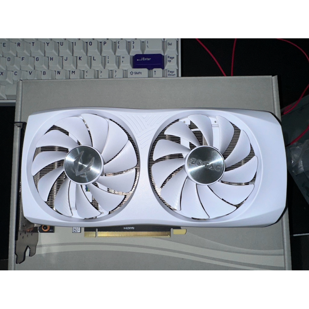 VGA Zotac GeForce RTX 4060Ti 8GB Twin Edge White OC Edition - Second