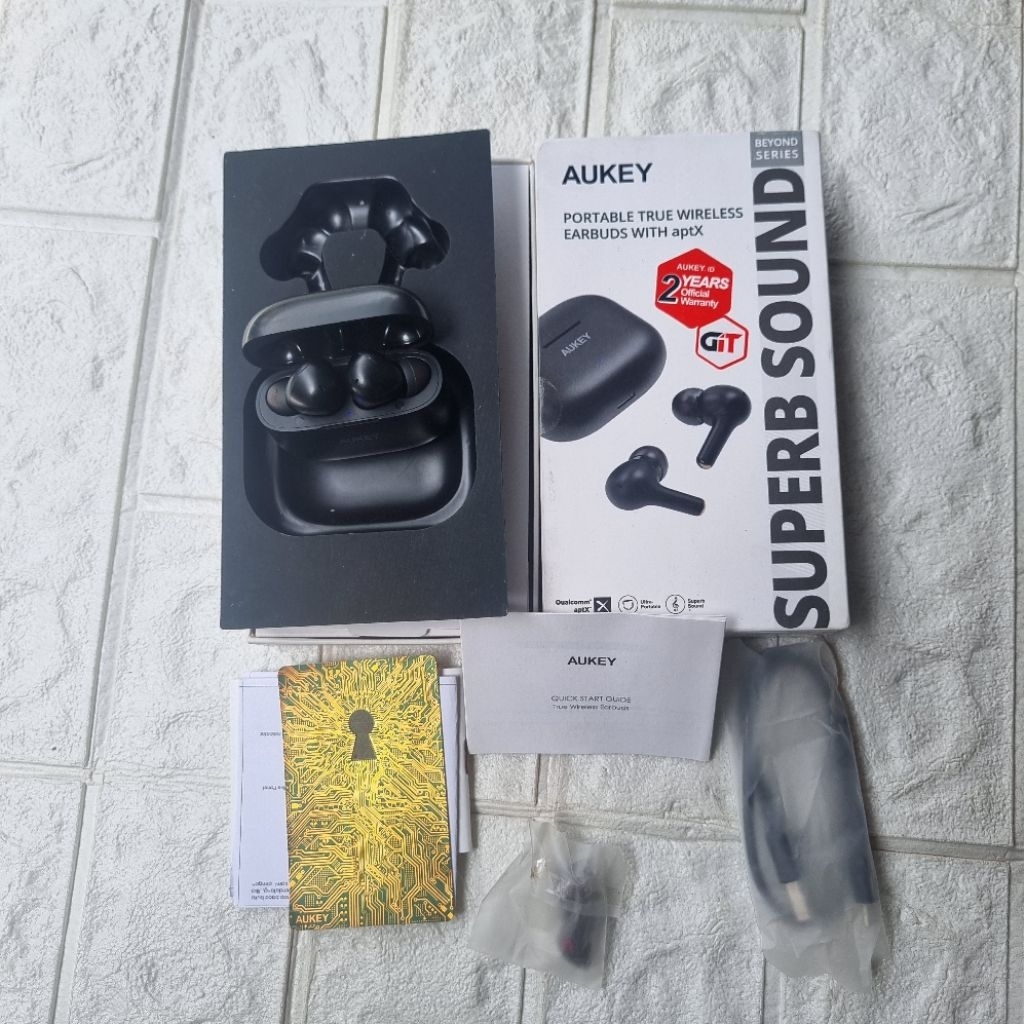 TWS Aukey EP T27 Qualcomm APTX Fullset
