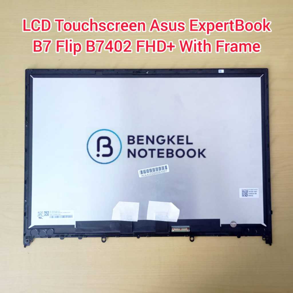 LCD Touchscreen 14.0” LED Asus Expertbook B7 Flip B7402 B7402F B7402FEA B7402FBA B7402FVA FHD+ With 