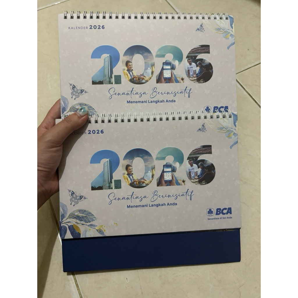 Kalender Meja BCA 2026