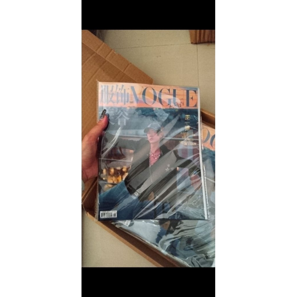Majalah Vogue Wang Yibo