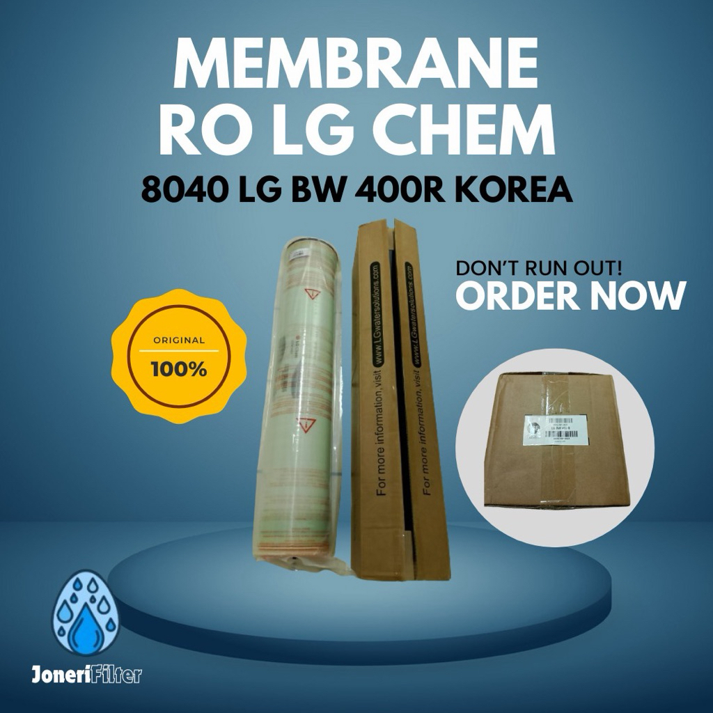 Membrane LG BW 8040 LG BW 400R Reverse Osmosis RO 10.000 GPD