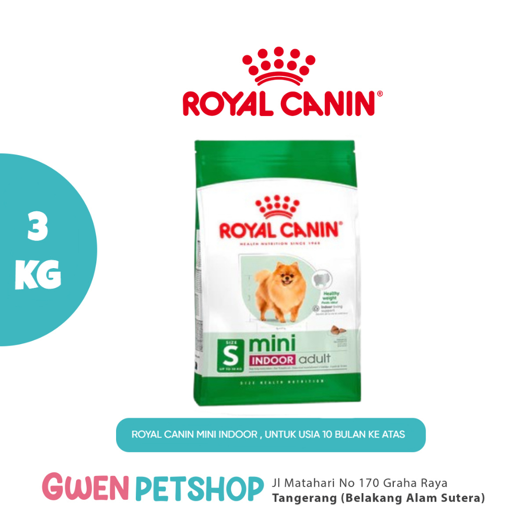 ROYAL CANIN MINI INDOOR ADULT 3KG