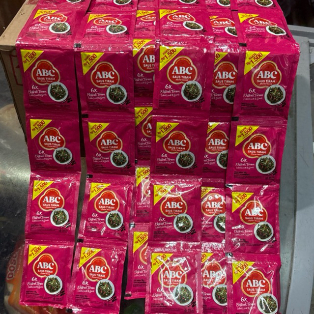 [NEW] ABC Saus Tiram 18gr Renteng isi 10 Sachet